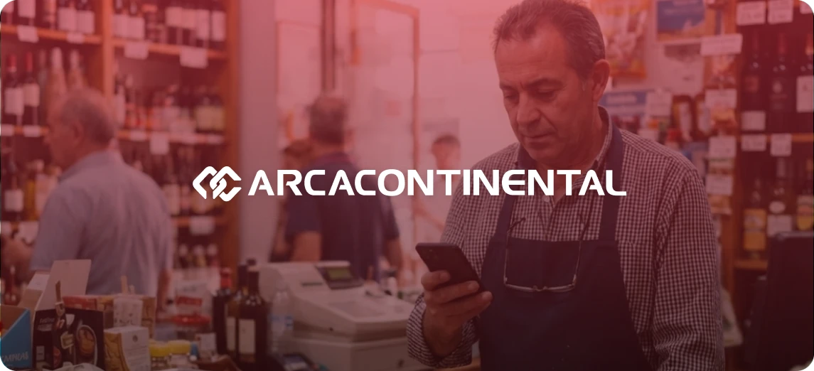 USD 2.5M in conversational B2B orders with WhatsApp at Arca Continental.