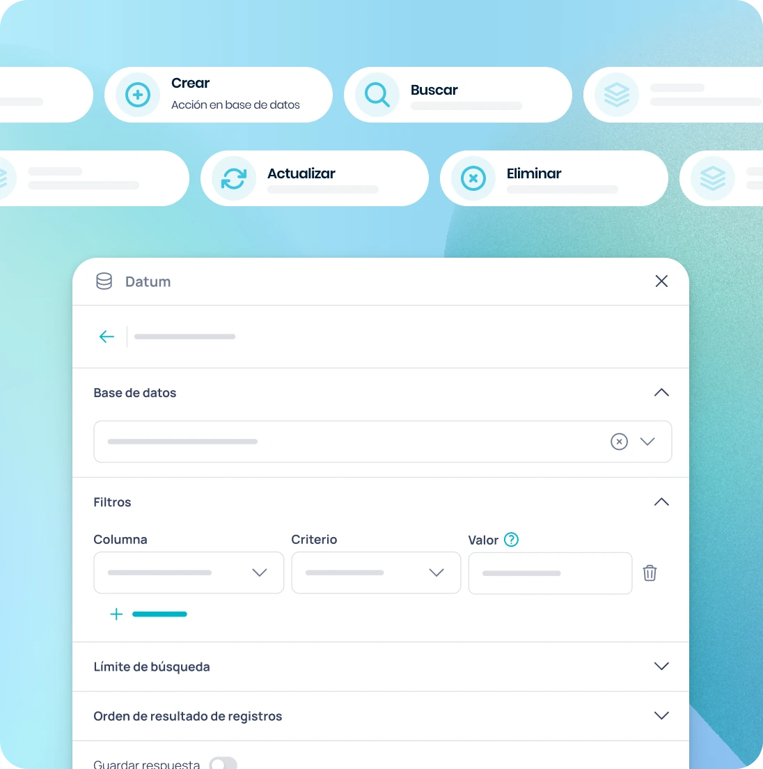 Implementa bases de datos en un instante