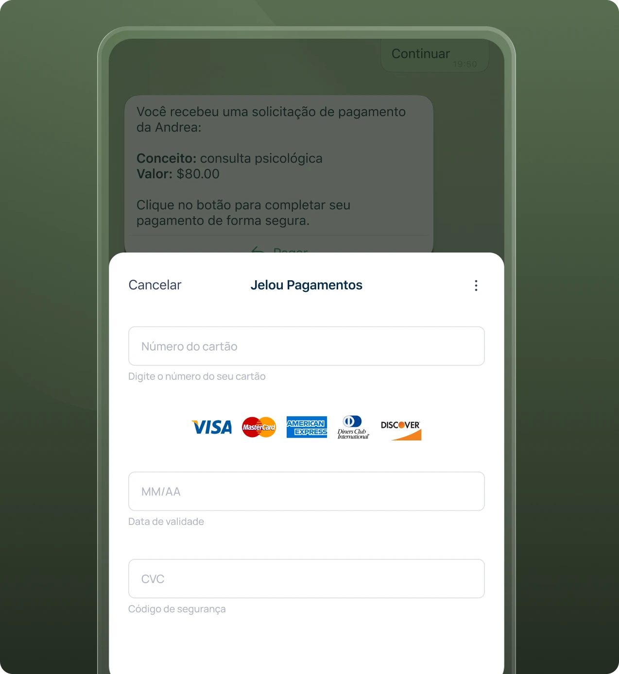 Pagamentos seguros