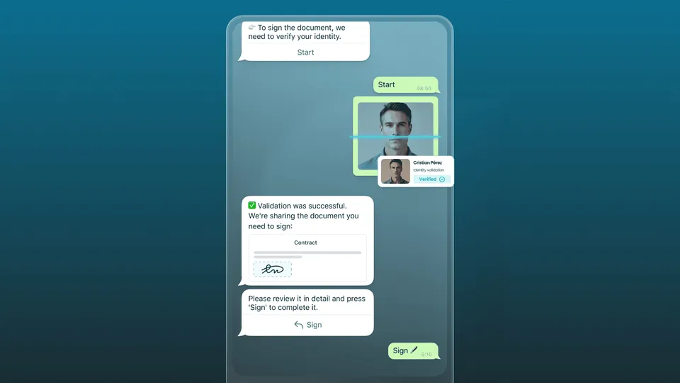Segurança e Experiência: Identidade Verificada Sem Sair do Chat